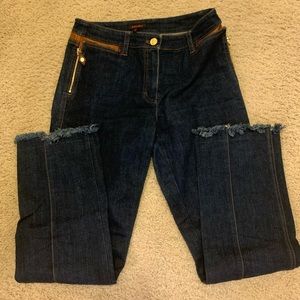 Women’s Escada denim blue jeans